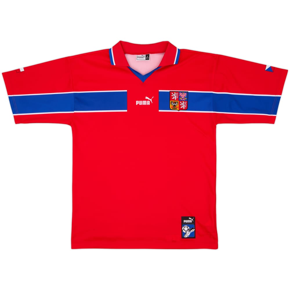 1998-00 Czech Republic Basic Home Shirt - 8/10 - (L)