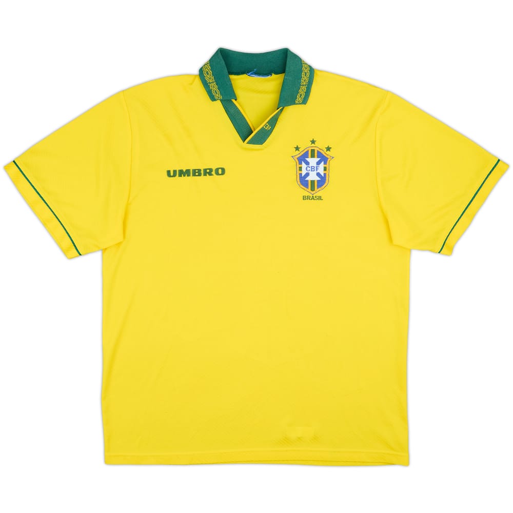 1993-94 Brazil Home Shirt - 6/10 - (XXL)