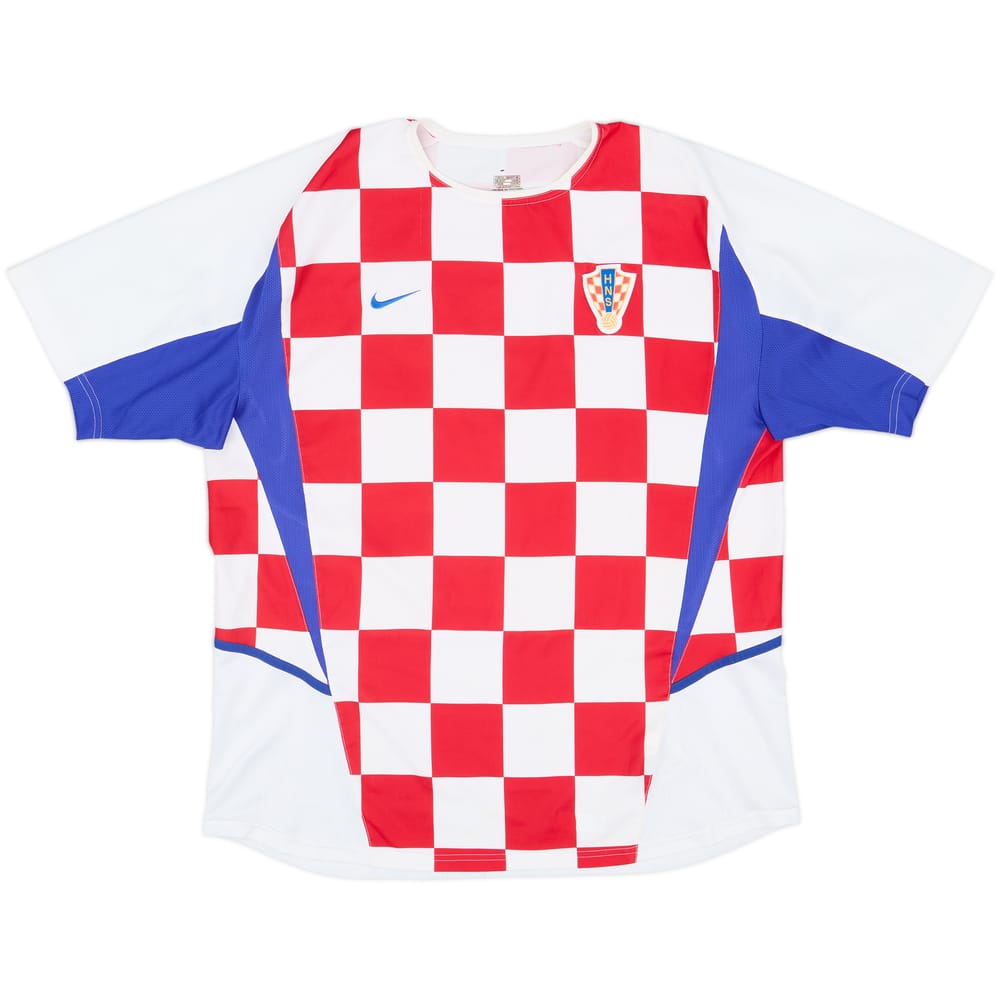 2002-04 Croatia Home Shirt - 8/10 - (XL)