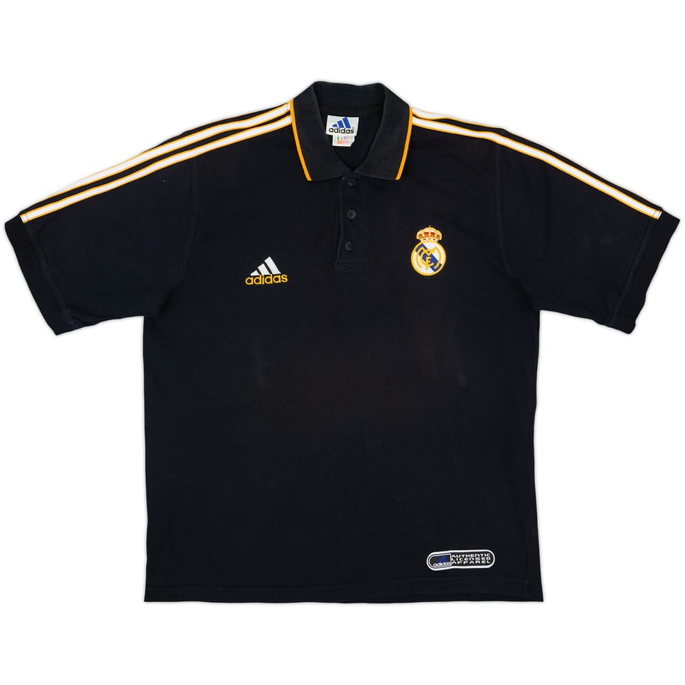 1999-00 Real Madrid adidas Polo Shirt - 8/10 - (M)