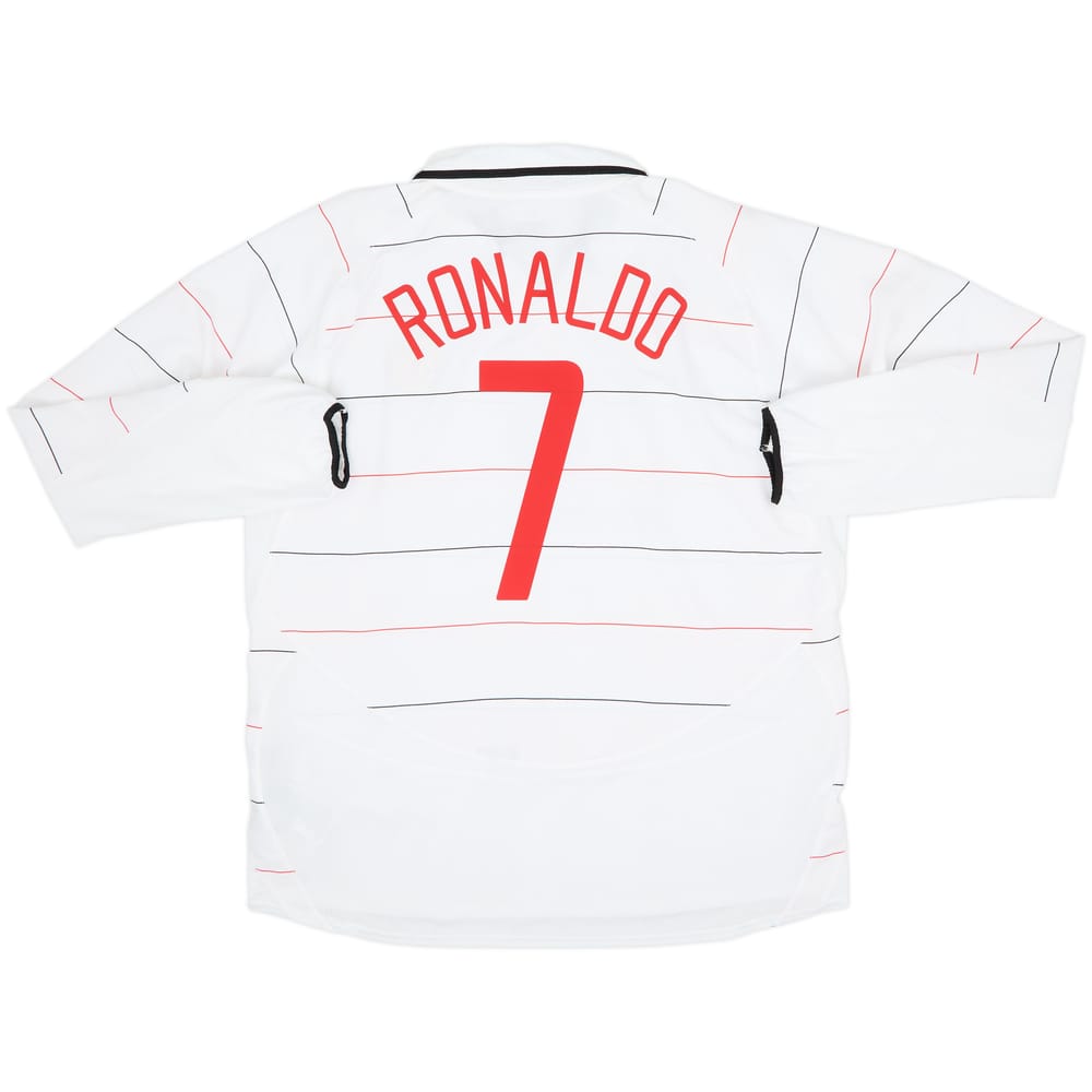 2003-05 Manchester United Third L/S Shirt Ronaldo #7 - 8/10 - (XXL)
