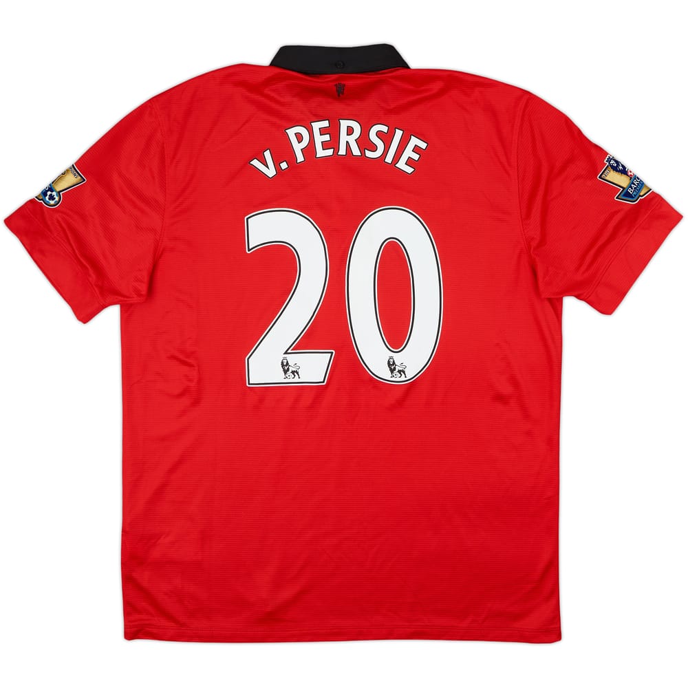2013-14 Manchester United Home Shirt V.Persie #20 - 8/10 - (L)