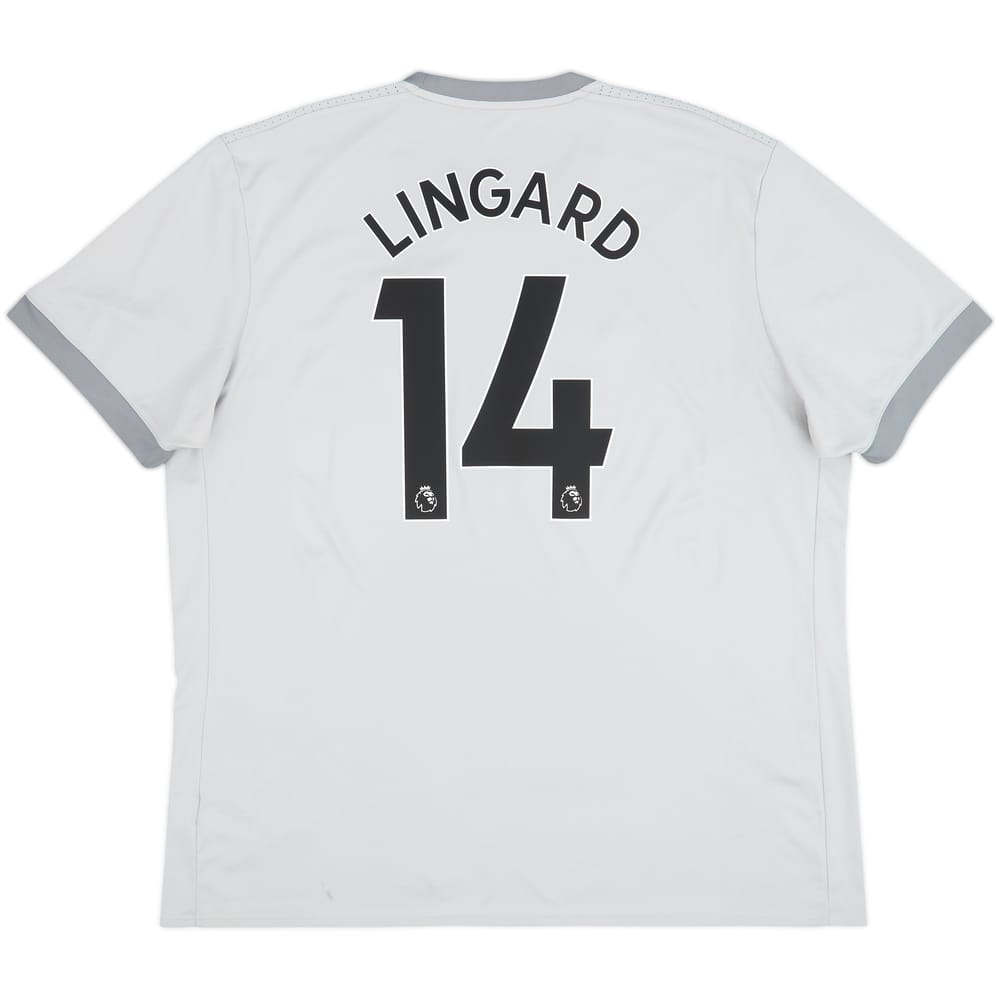 Camiseta de la tercera equipación del Manchester United 2017-18 Lingard #14 - 6/10 - (XXL)
