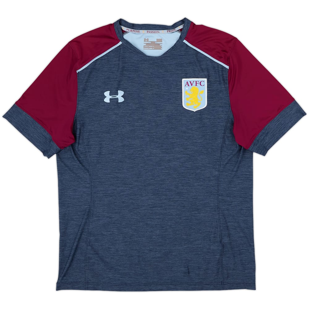 Camiseta de entrenamiento Under Armour del Aston Villa 2016-17 - 8/10 - (M)