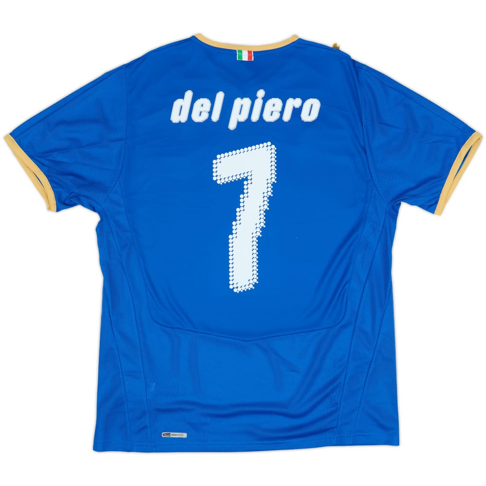 2007-08 Italy Home Shirt Del Piero #7 (L)