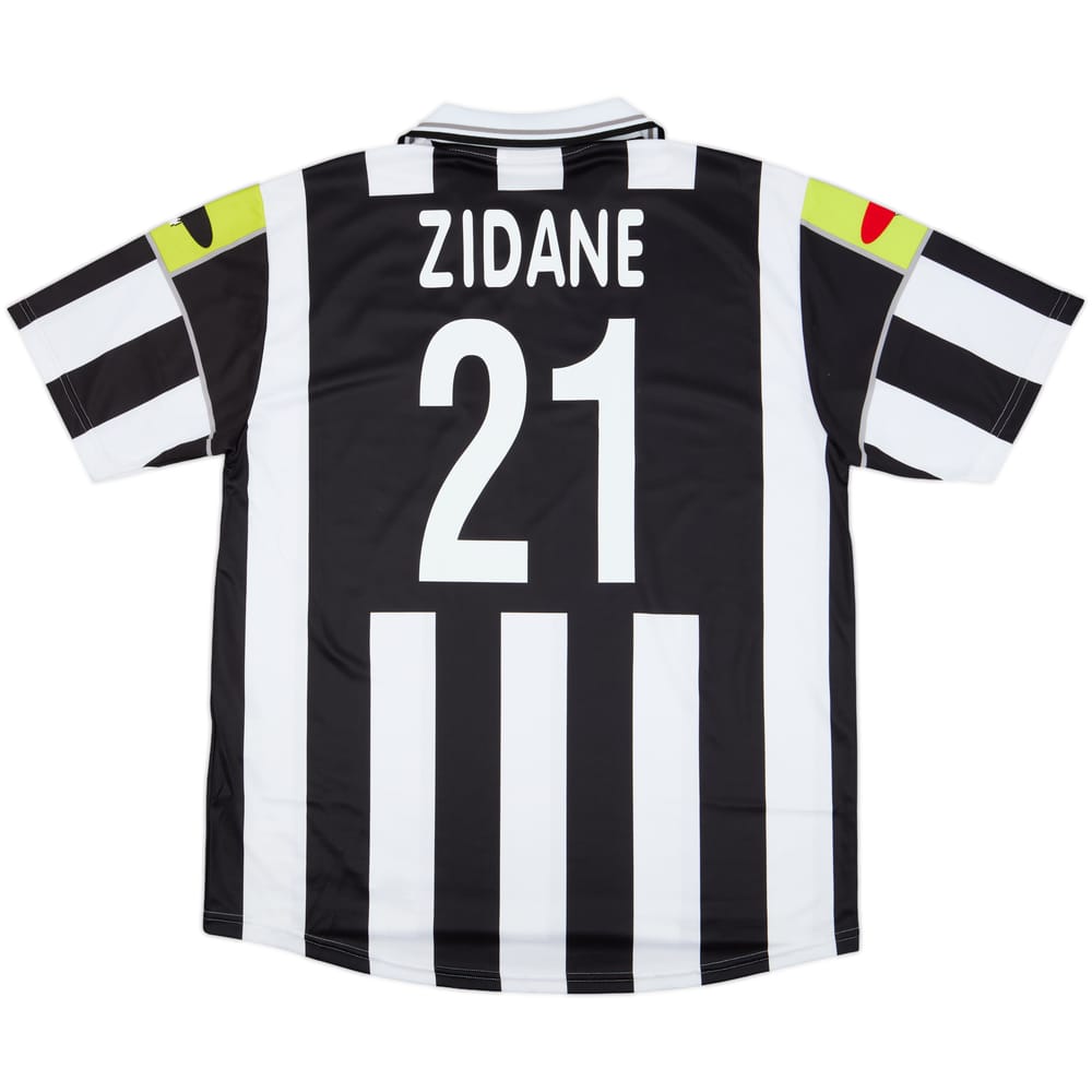 2000-01 Juventus Ciaoweb Home Shirt Zidane #21 (XL)