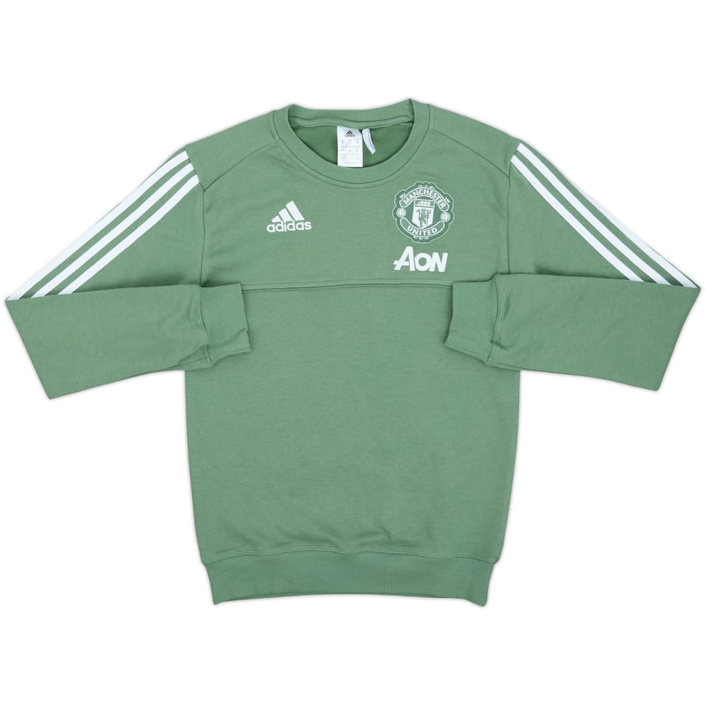 2017-18 Manchester United adidas Sweat Top - 10/10 - (XS)