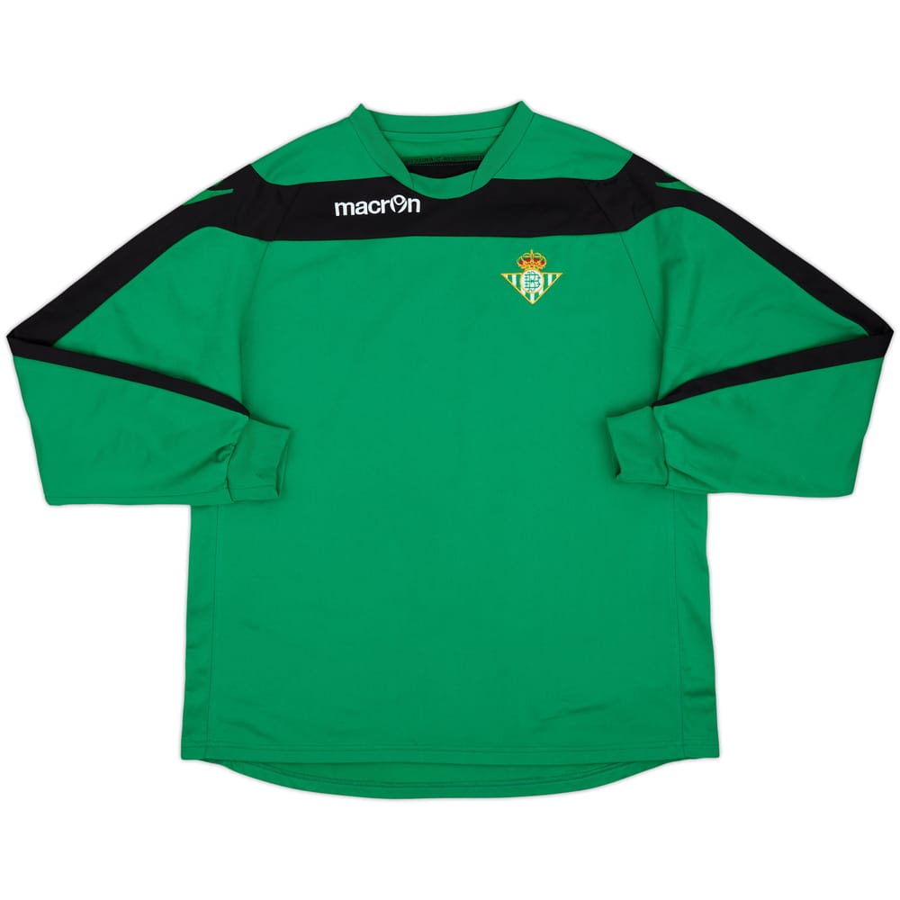 2014-15 Real Betis Macron Sweat Top - 5/10 - (M)