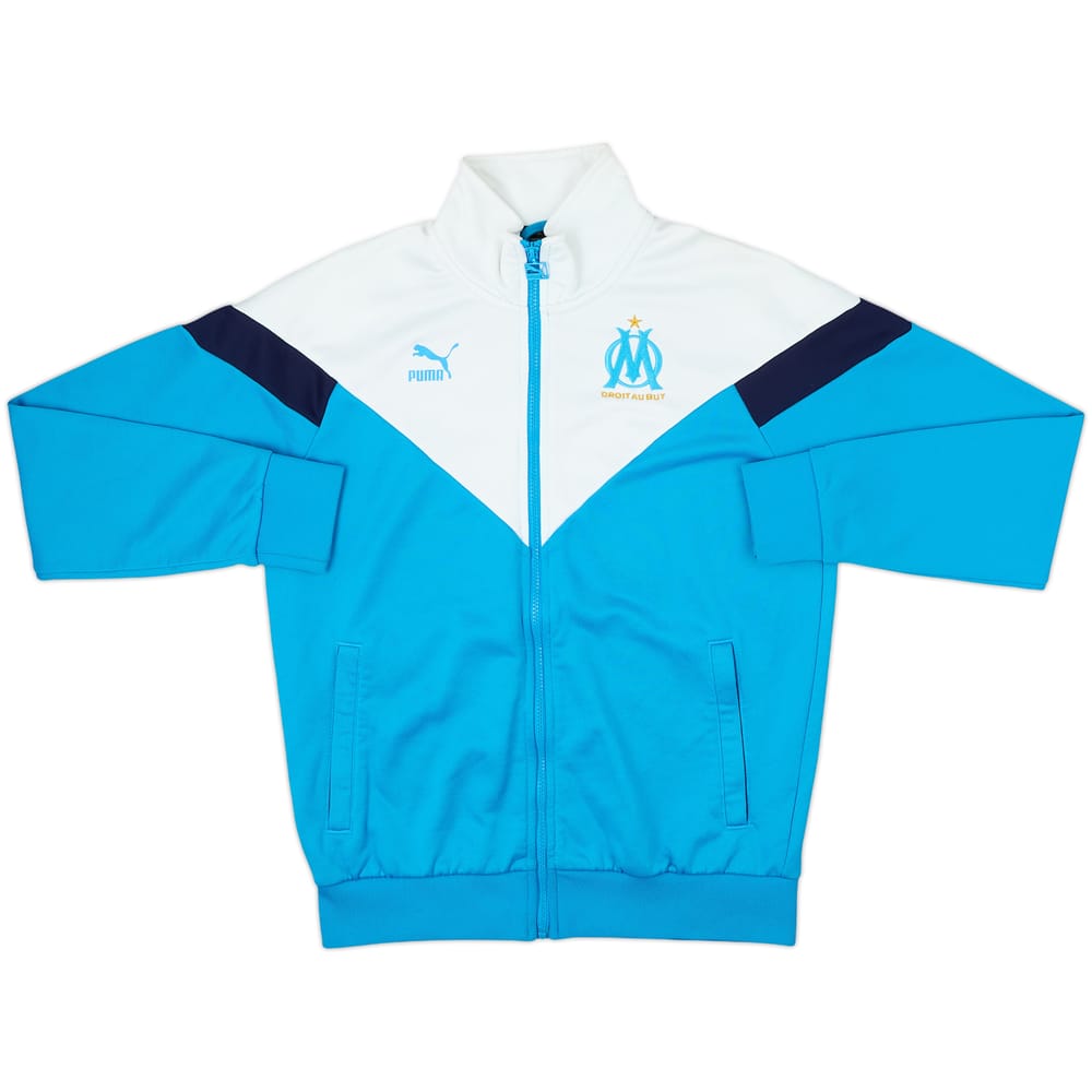 2019-20 Olympique Marseille Puma Track Jacket - 8/10 - (S)