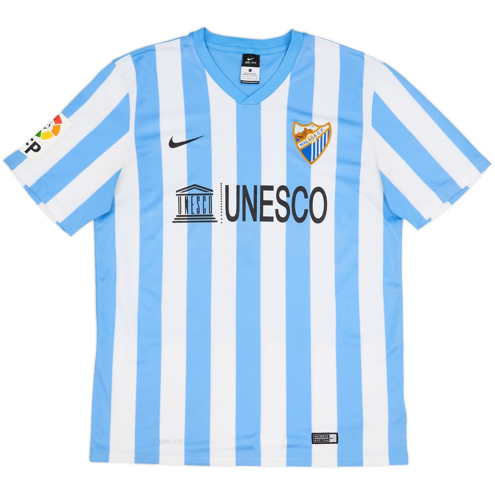 2014-15 Malaga Home Shirt - 6/10 - (L)