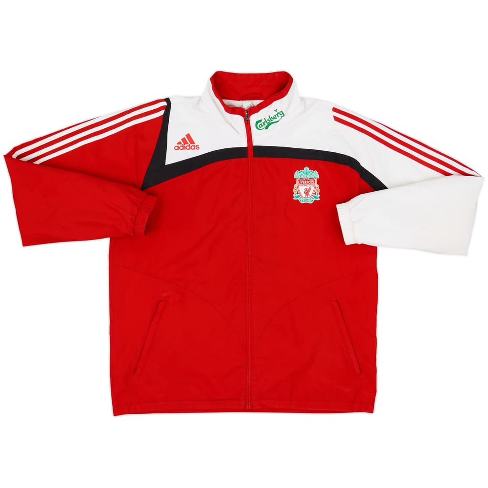 2007-08 Liverpool adidas Track Jacket - 5/10 - (L/XL)