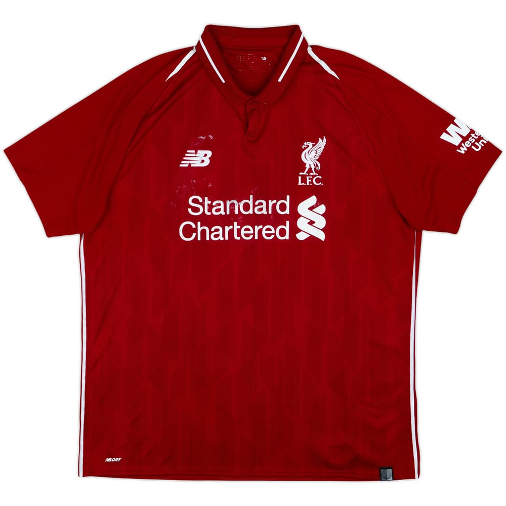2018-19 Liverpool Home Shirt - 4/10 - (XL)