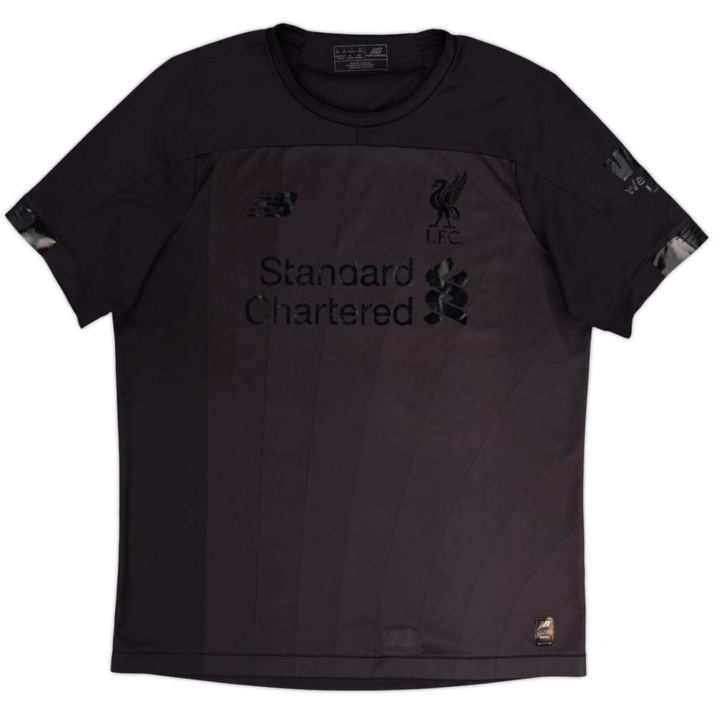 2019-20 Liverpool Blackout Shirt - 9/10 - (L)
