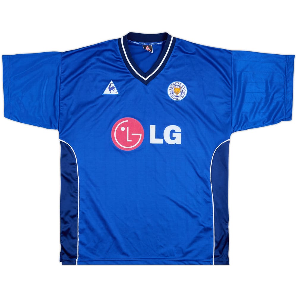 2002-03 Leicester Home Shirt - 6/10 - (L)