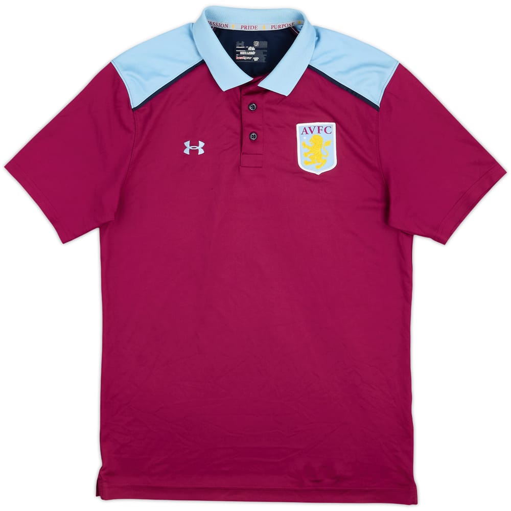 2016-17 Aston Villa Under Armour Polo Shirt - 9/10 - (M)