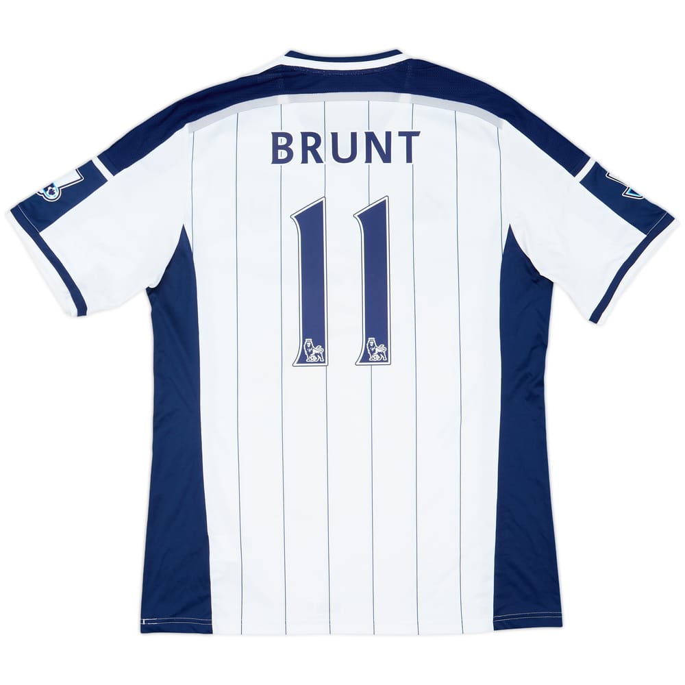 2014-15 West Brom Home Shirt Brunt #11 - 8/10 - (XL)