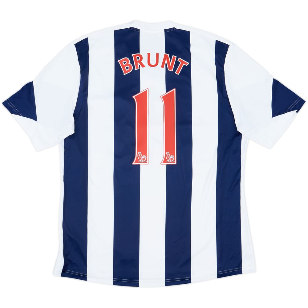 2013-14 West Brom Home Shirt Brunt #11 - 9/10 - (XL)