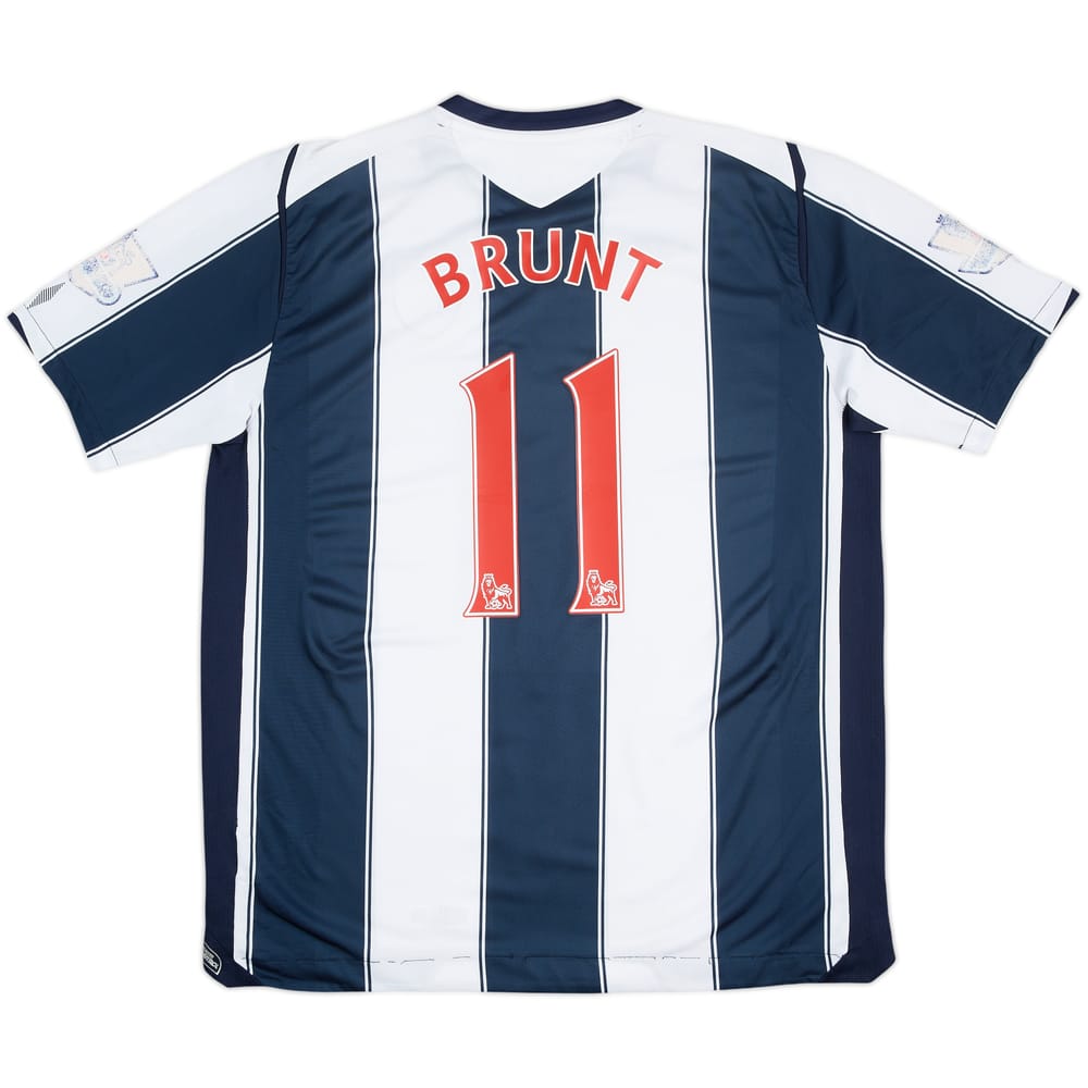 2008-09 West Brom Home Shirt Brunt #11 - 6/10 - (XL)
