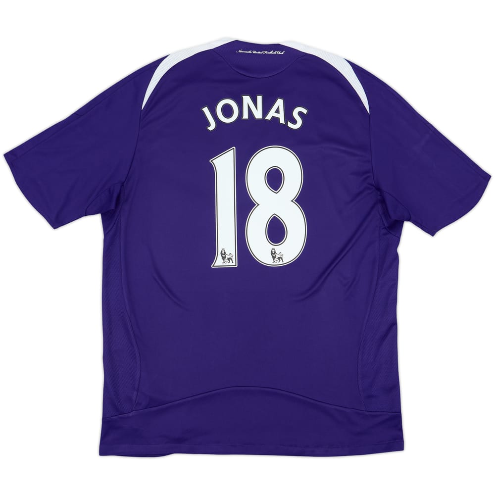 2008-09 Newcastle Away Shirt Jonas #18 - 6/10 - (L)