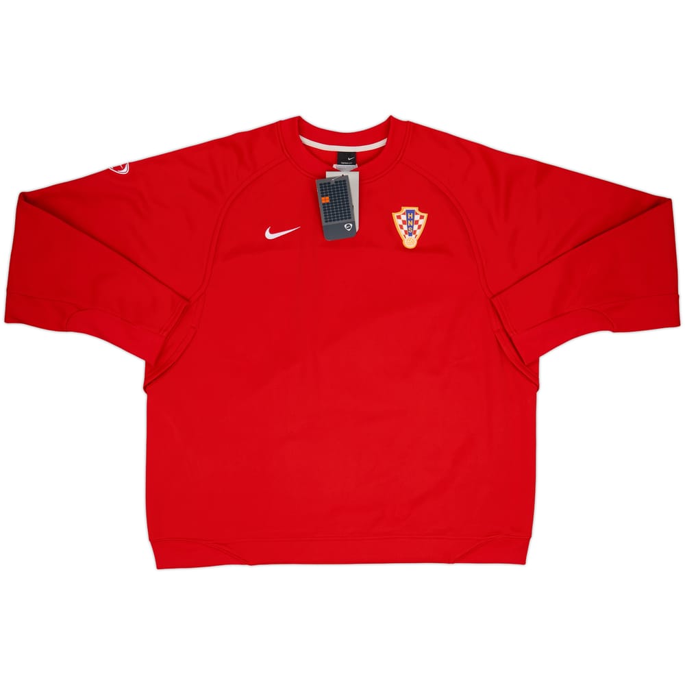 2006-07 Croatia Nike Sweat Top (XXL)