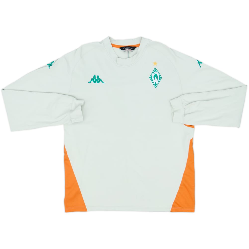 2003-04 Werder Bremen Kappa Training L/S Shirt - 8/10 - (XL)