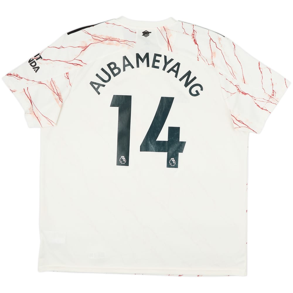 2020-21 Arsenal Away Shirt Aubameyang #14 - 8/10 - (XXL)