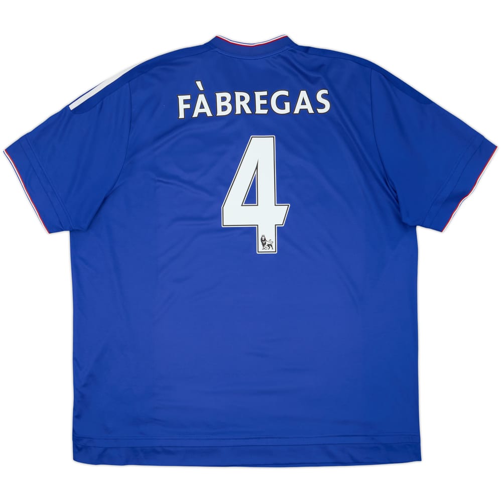2015-16 Chelsea Home Shirt Fabregas #4 - 7/10 - (3XL)