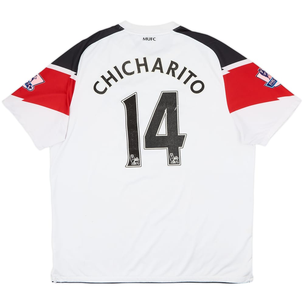 2010-12 Manchester United Away Shirt Chicharito #14 - 5/10 - (XL)