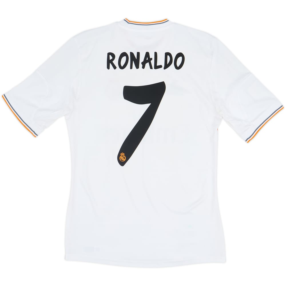 2013-14 Real Madrid Home Shirt Ronaldo #7 - 5/10 - (S)