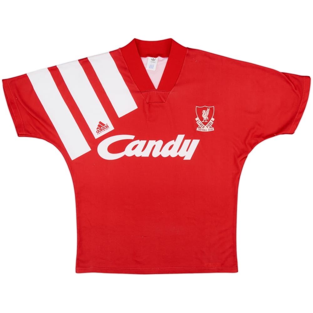 1991-92 Liverpool Home Shirt - 8/10 - (M)