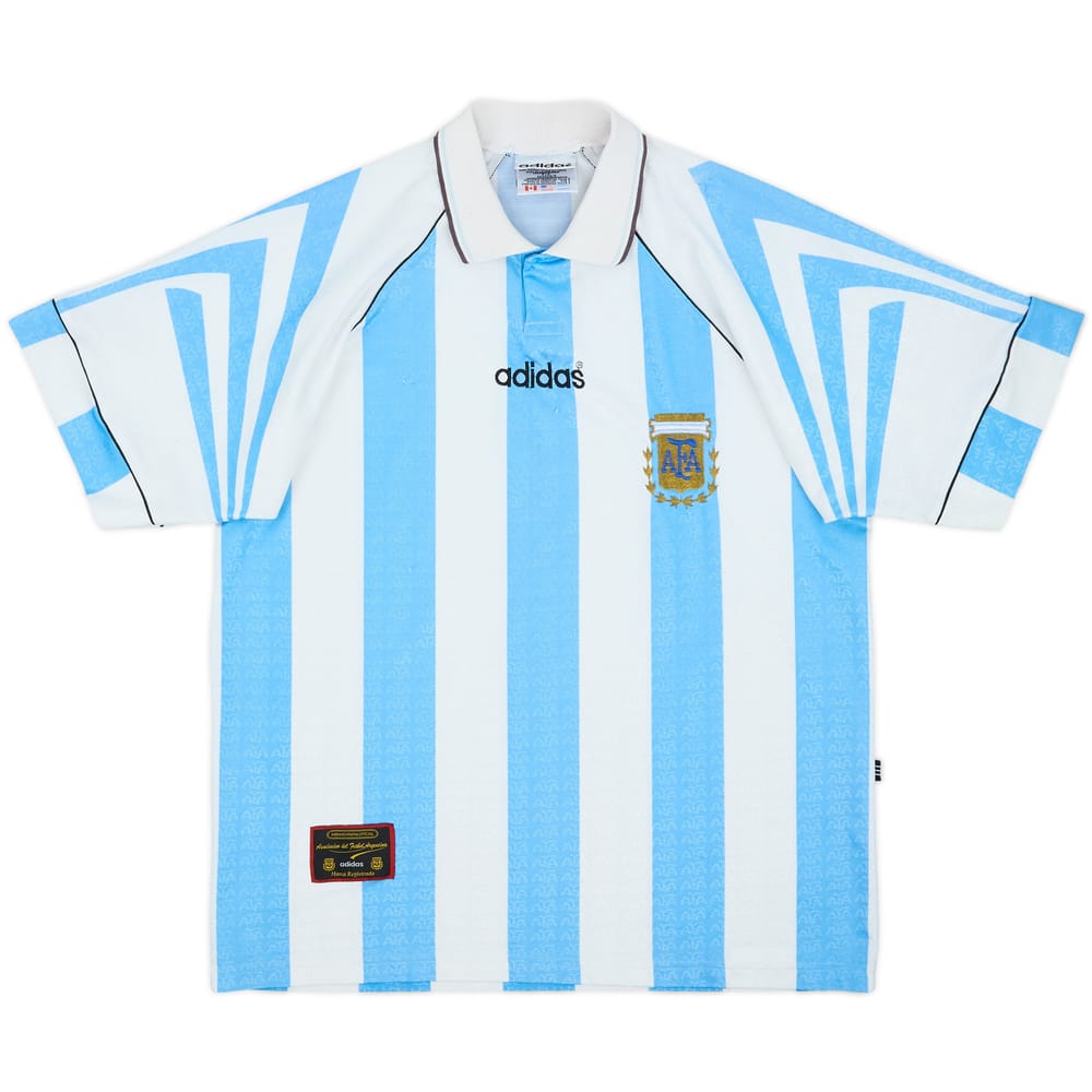 1996-98 Argentina Home Shirt - 8/10 - (L)