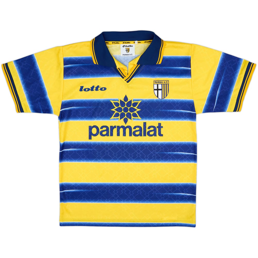 1998-99 Parma Home Shirt Alberto #10 - 4/10 - (M)