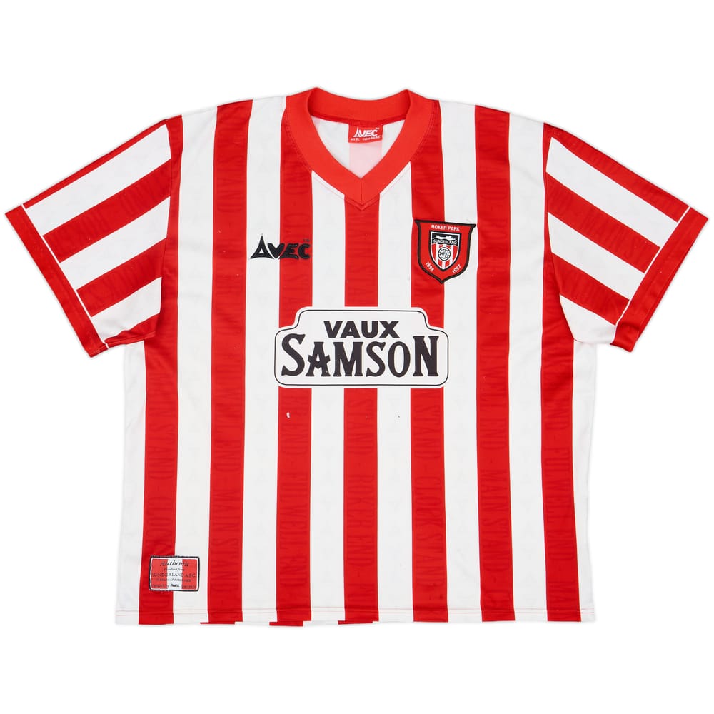 1996-97 Sunderland Home Shirt - 4/10 - (XL)