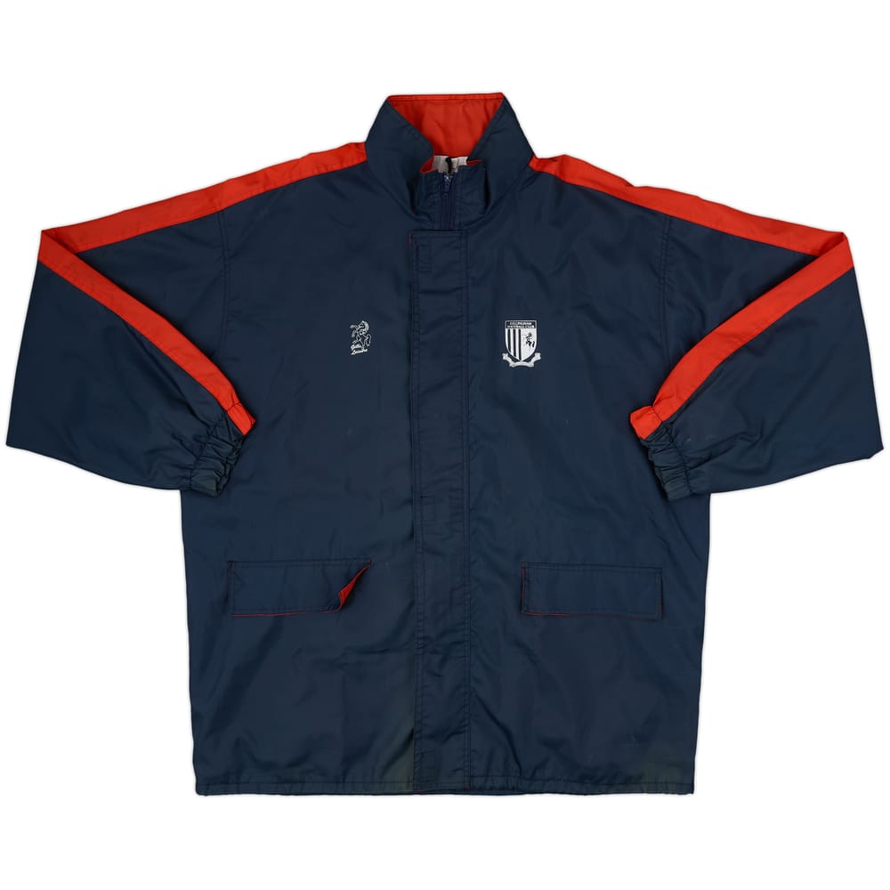 1996-97 Gillingham Hooded Rain Jacket - 8/10 - (XL)