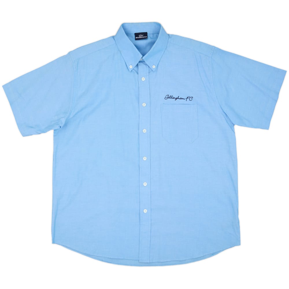 2003 -05 Gillingham Strikeforce Button Up Shirt - 9/10 - (XL)