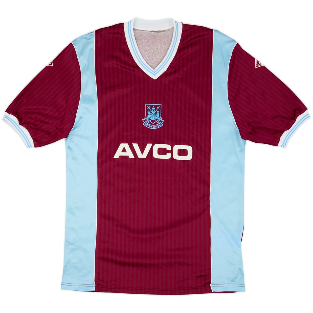 1987-89 West Ham Home Shirt - 8/10 - (L)
