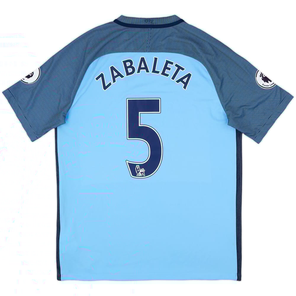Camiseta de local del Manchester City 2016-17 Zabaleta #5 - 8/10 - (M)