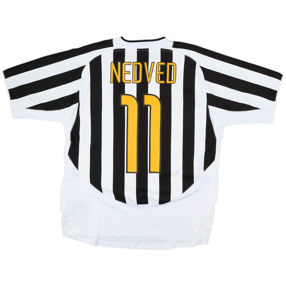 2003-04 Juventus Home Shirt Nedved #11 - 8/10 - (L)
