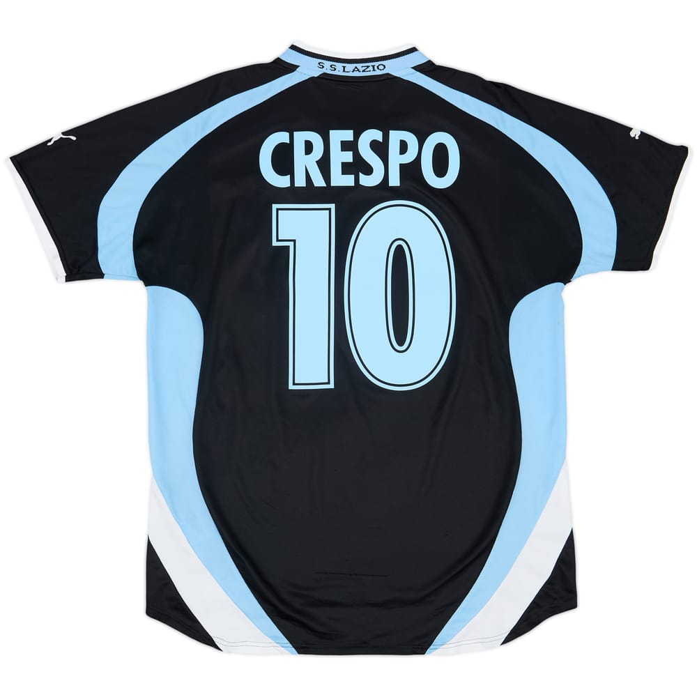 2000-01 Lazio Away Shirt Crespo #10 - 7/10 - (XL)