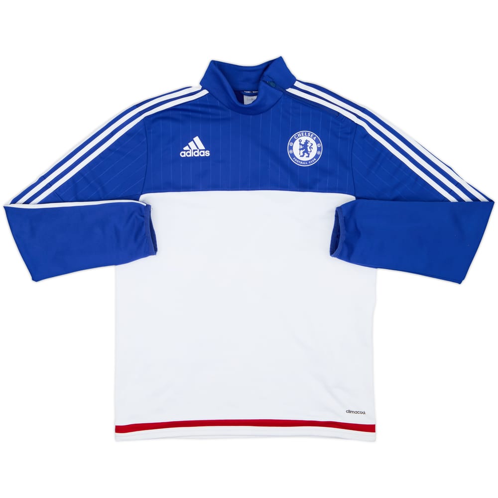 2015-16 Chelsea adidas 1/4 Zip Training Top - 6/10 - (M)