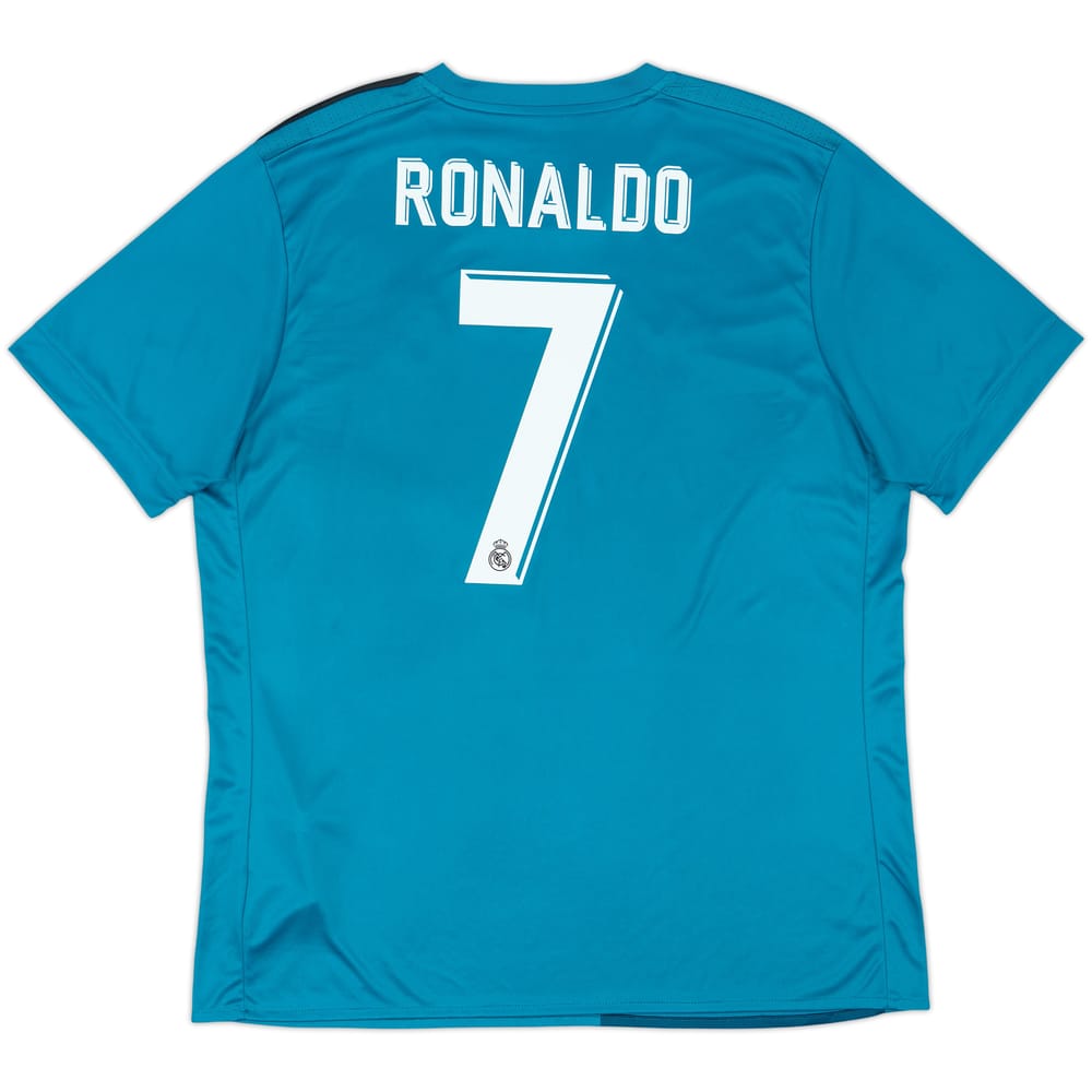 2017-18 Real Madrid Camiseta Tercera Ronaldo #7 - 6/10 - (XL)