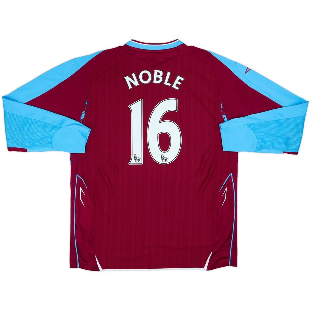 2008-09 West Ham Home L/S Shirt Noble #16 - 6/10 - (XL)