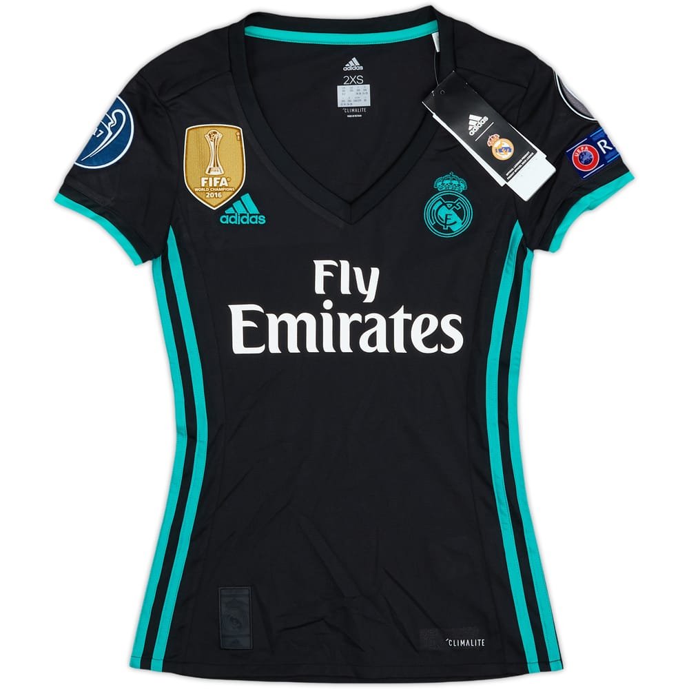 2017-18 Real Madrid Away Shirt (Women's XXS)