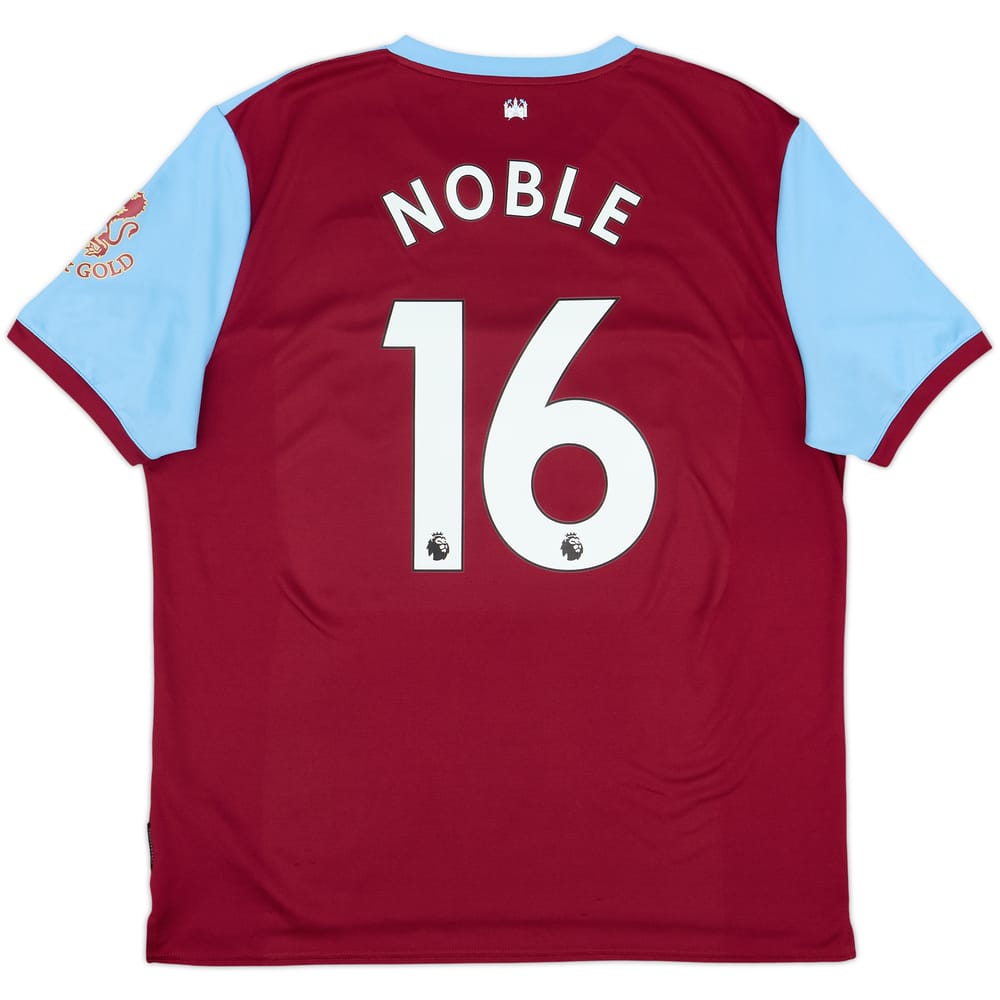 2019-20 West Ham Home Shirt Noble #16 - 7/10 - (XXL)