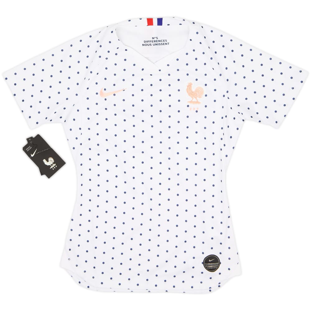 2019-20 France Women Away Shirt (Women's XS)