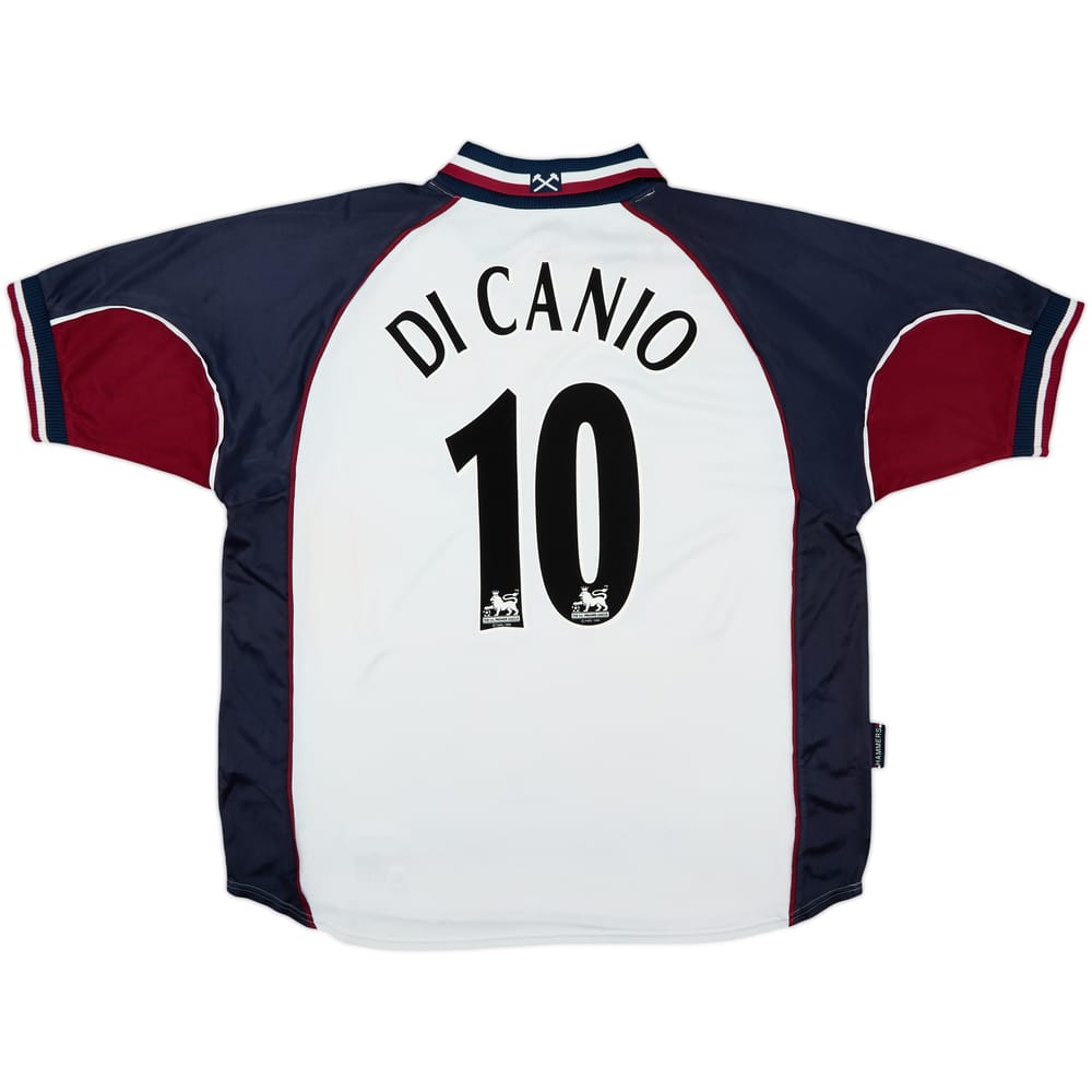 1999-01 West Ham Away Shirt Di Canio #10 - 6/10 - (XXL)
