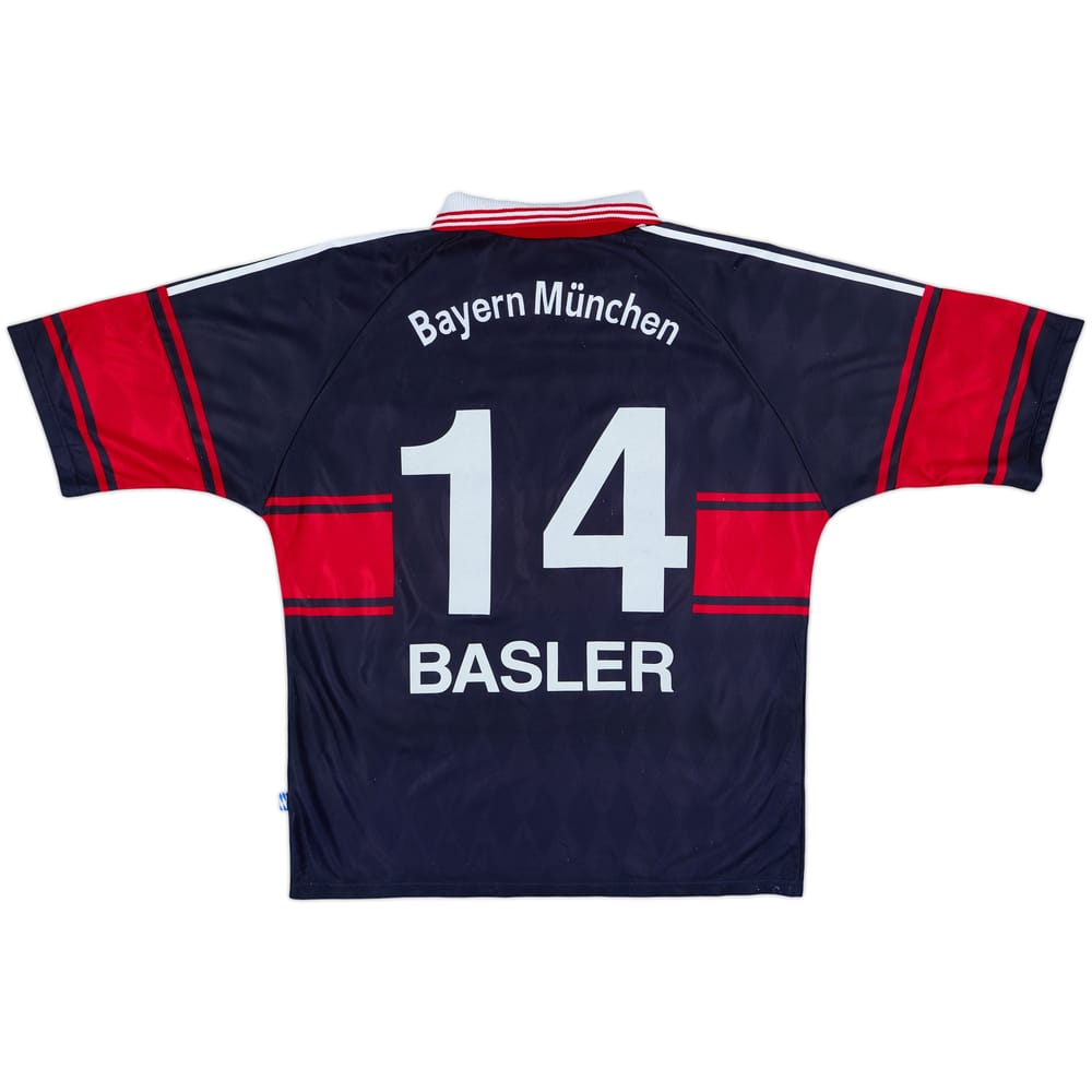 1997-99 Bayern Múnich Camiseta Local Basler #14 - 7/10 - (XL)