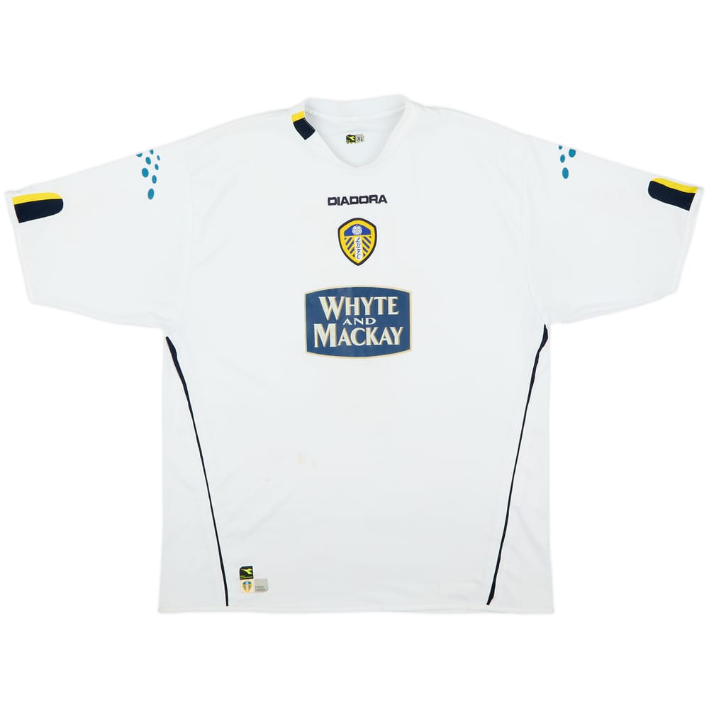 2004-05 Leeds United Camiseta de local - 6/10 - (XL)
