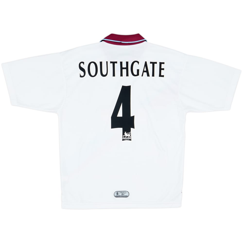 1999-00 Aston Villa Away Shirt Southgate #4 - 9/10 - (M)