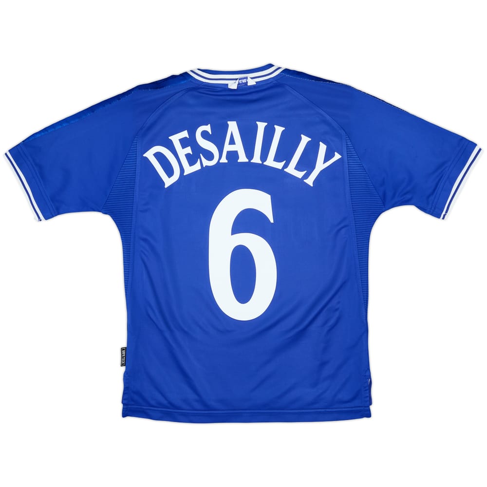 1999-01 Chelsea Home Shirt Desailly #6 - 8/10 - (Y)